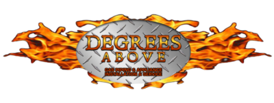 Degrees Above Fireplace Logo